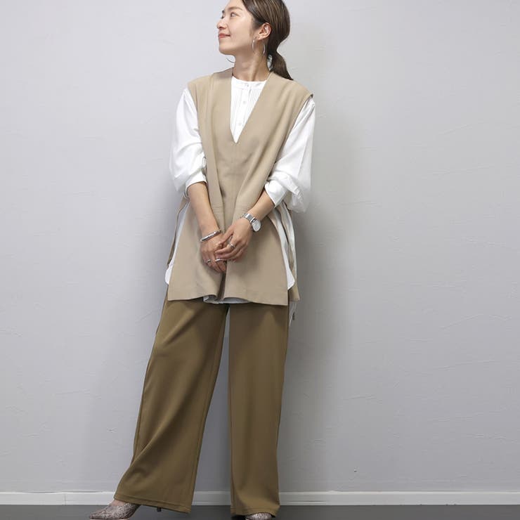 エステルローンピンタックシャツチュニック | FUNNY COMPANY＋  | 詳細画像9 