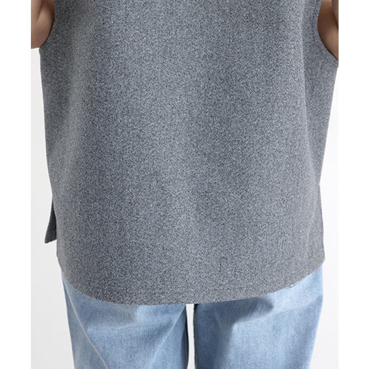 フェイクウールVネックベスト | FUNNY COMPANY＋  | 詳細画像24 