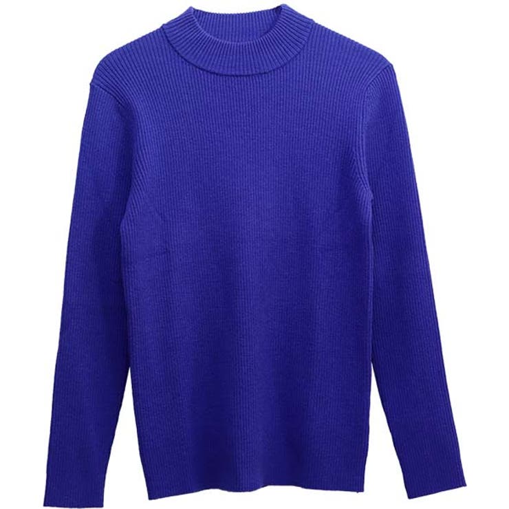 ハイネックリブ編みニットプルオーバー | FUNNY COMPANY＋  | 詳細画像27 