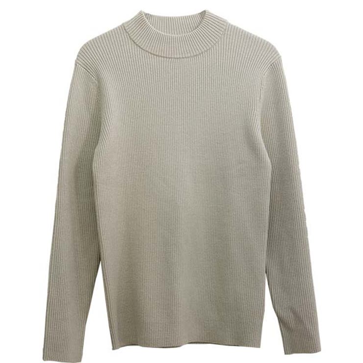 ハイネックリブ編みニットプルオーバー | FUNNY COMPANY＋  | 詳細画像28 