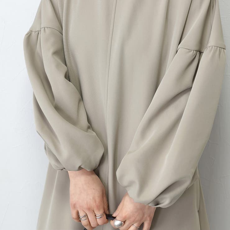 期間限定! DKNY バルーンスリーブ ミディワンピース バルーンスリーブドットワンピース｜PETAL ONLINE（ペタル