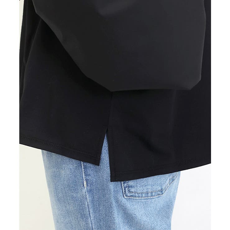 布帛切替バルーンスリーブブラウスカットソー | FUNNY COMPANY＋  | 詳細画像24 