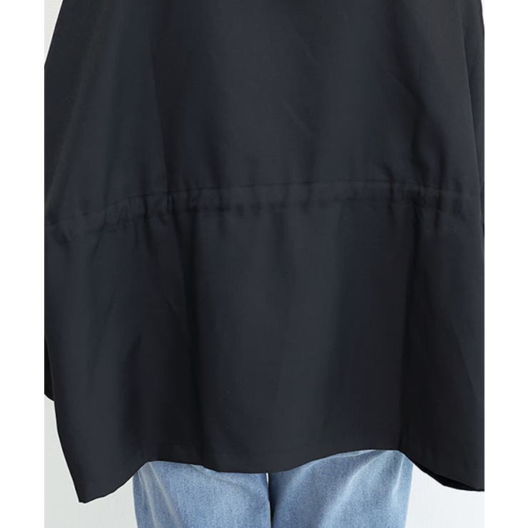 長袖オープンカラー杢無地ドロストブラウス | FUNNY COMPANY＋  | 詳細画像24 