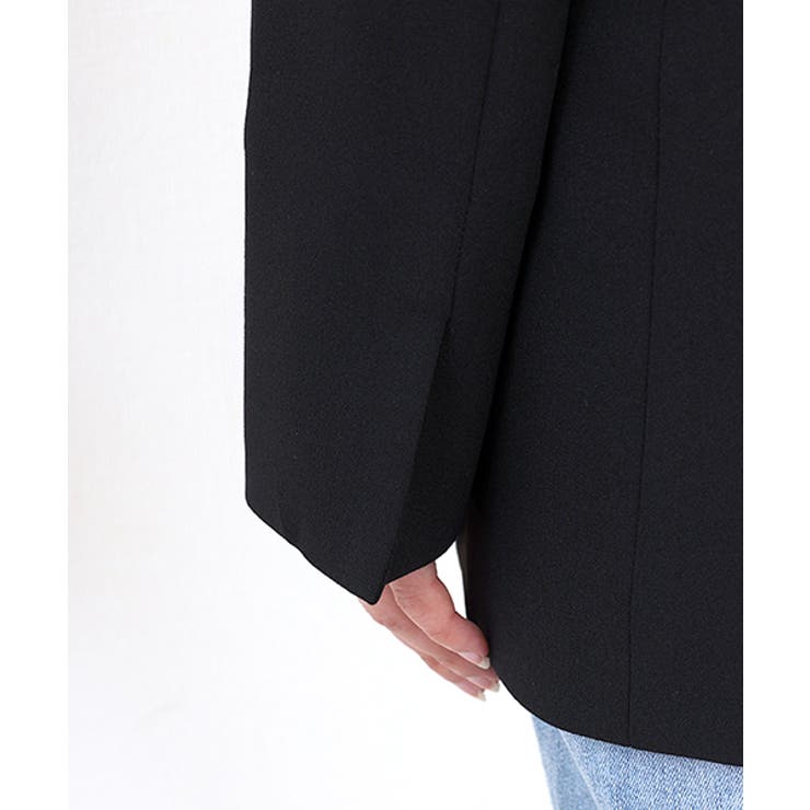 ダブルクロスノーカラージャケット | FUNNY COMPANY＋  | 詳細画像24 