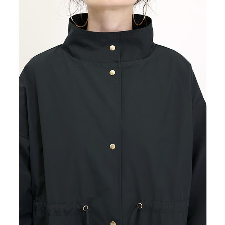 スタンドカラードロストロングコート | FUNNY COMPANY＋  | 詳細画像21 