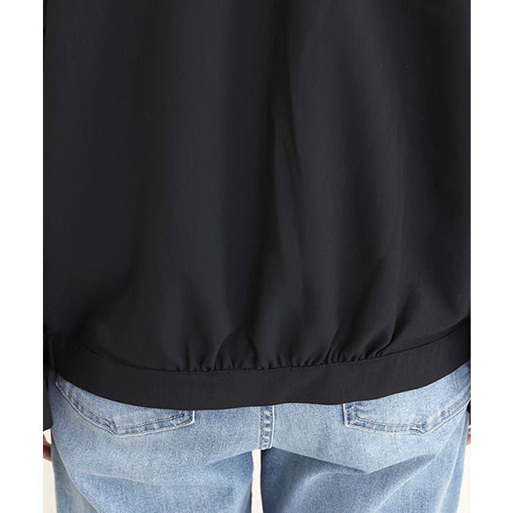 袖ボリュームVネックライトブルゾン | FUNNY COMPANY＋  | 詳細画像24 