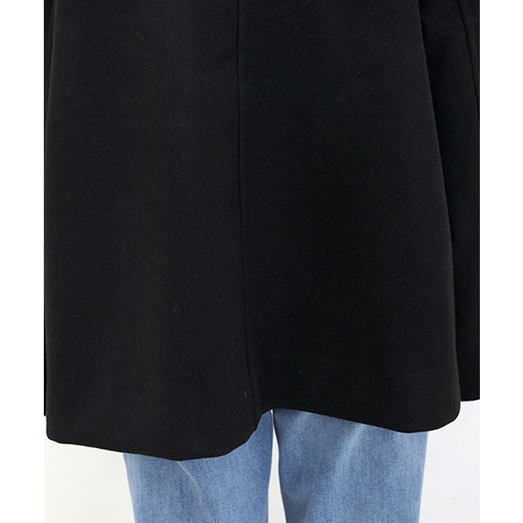 メルトンスタンドカラーミドルコート | FUNNY COMPANY＋  | 詳細画像24 