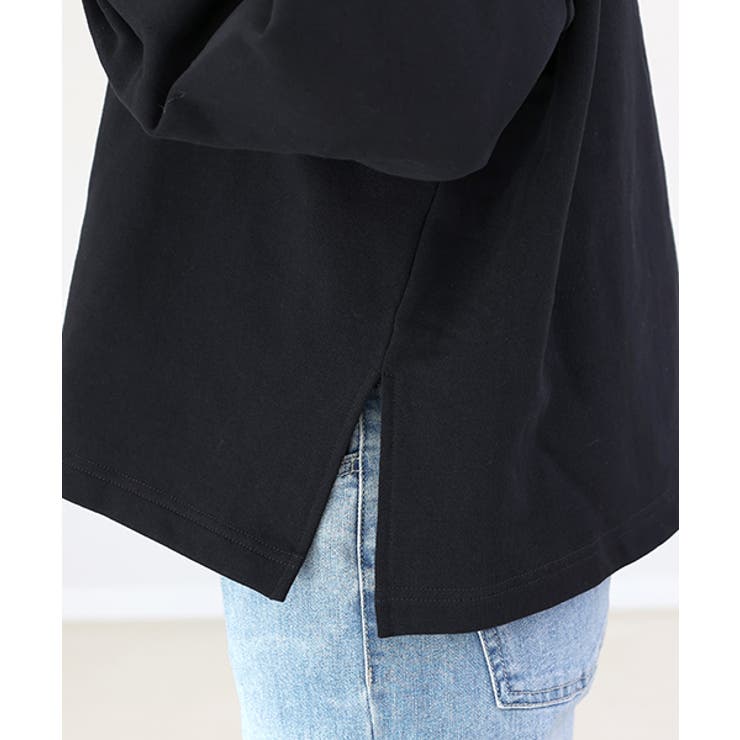 綿スウェットノーカラーハーフジッププルオーバー | FUNNY COMPANY＋  | 詳細画像23 