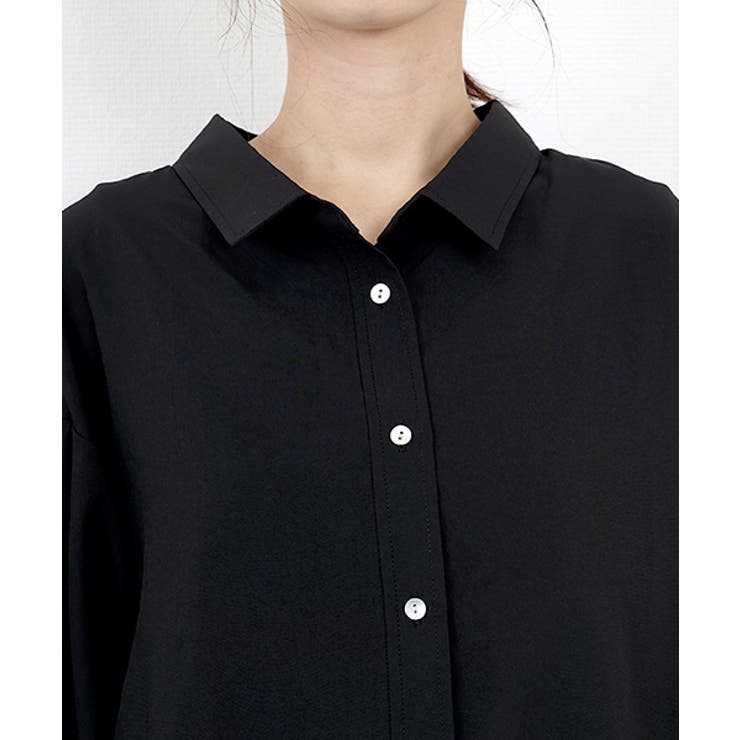 エステルローンタックスリーブシャツ | FUNNY COMPANY＋  | 詳細画像21 