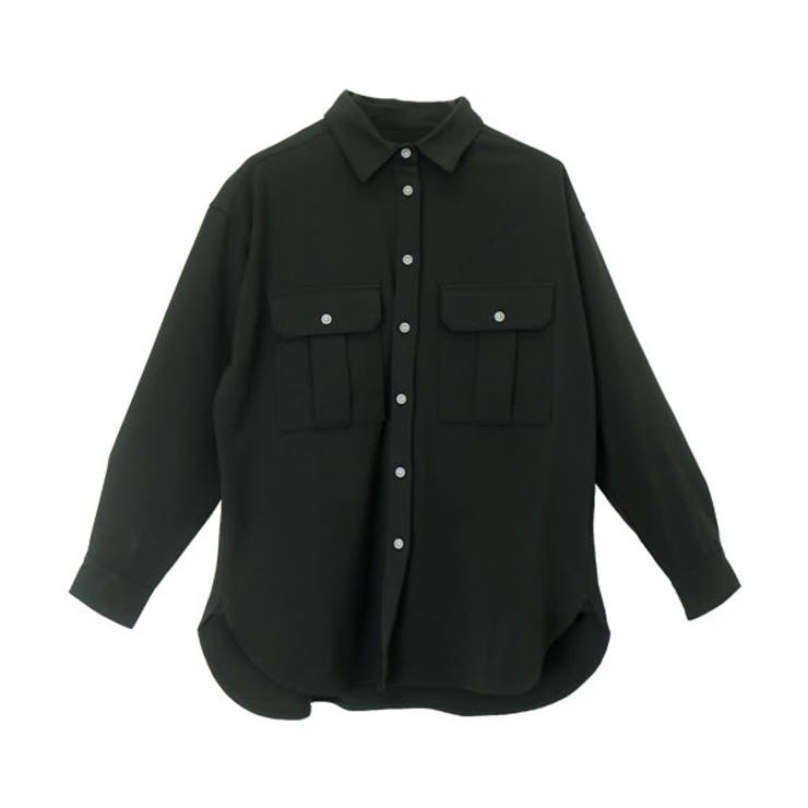 エステルスパン両ポケジャケットシャツ | FUNNY COMPANY＋  | 詳細画像25 