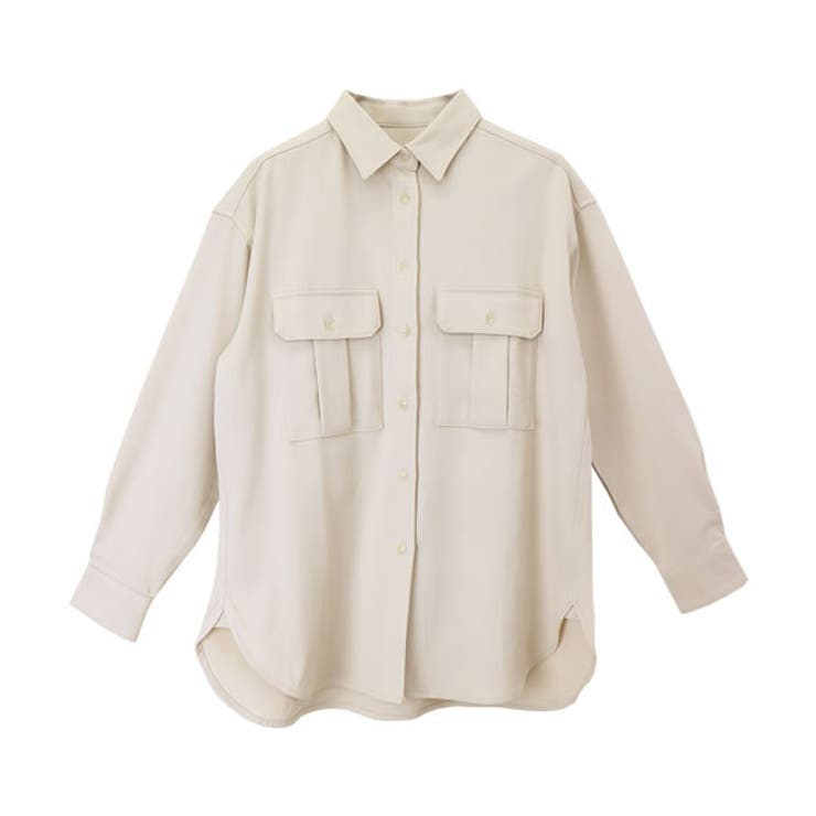 エステルスパン両ポケジャケットシャツ | FUNNY COMPANY＋  | 詳細画像27 