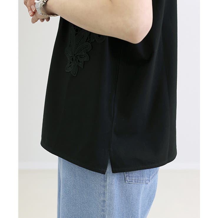 カットレースフレンチカットソー | FUNNY COMPANY＋  | 詳細画像24 