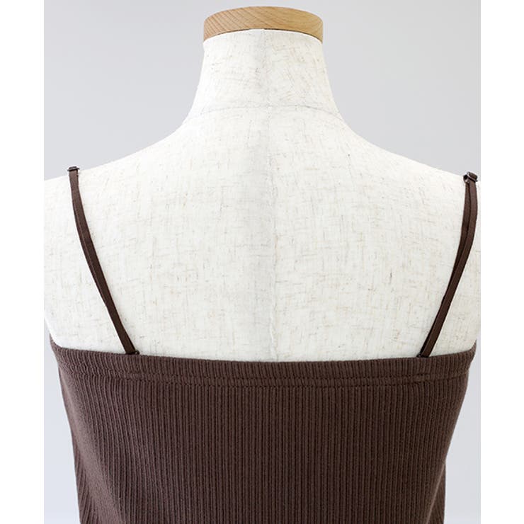 テレコリブカップ付ベアキャミソール | FUNNY COMPANY＋  | 詳細画像22 