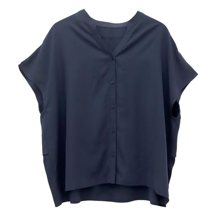 エステルジョーゼットバックフリルフレンチブラウス | FUNNY COMPANY＋  | 詳細画像26 