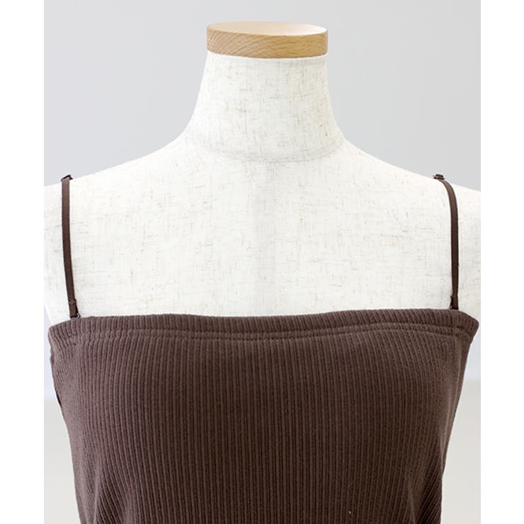 テレコリブカップ付ベアキャミソール | FUNNY COMPANY＋  | 詳細画像21 