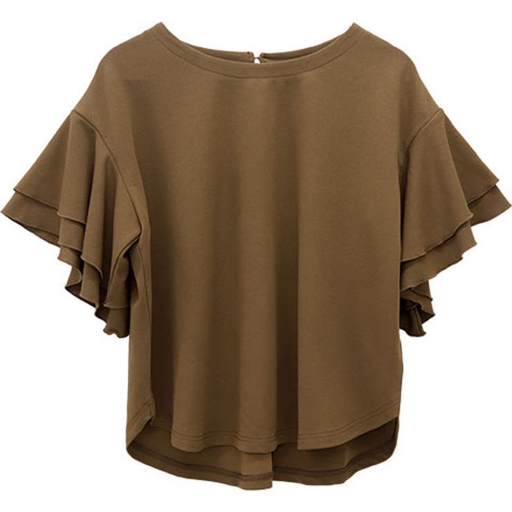 カットジョーゼット袖フリルブラウス | FUNNY COMPANY＋  | 詳細画像27 