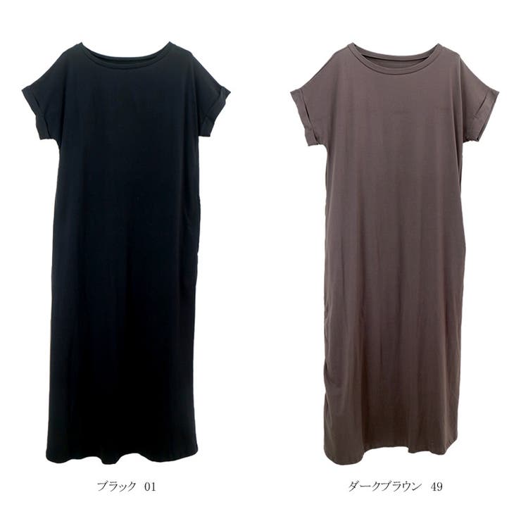 オーガニックコットン布帛切替ワンピース | FUNNY COMPANY＋  | 詳細画像16 