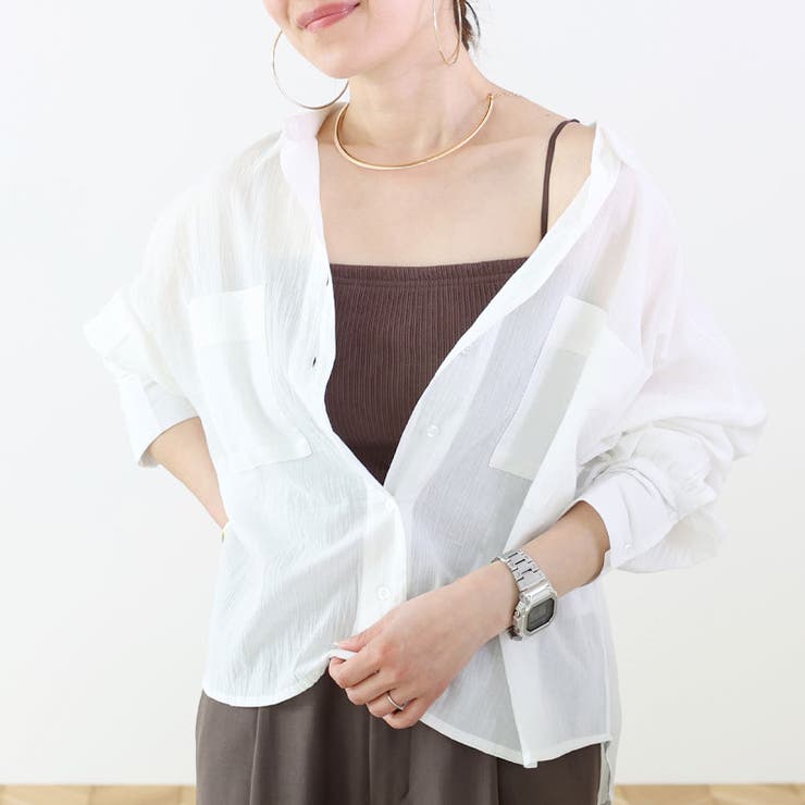 テレコリブカップ付ベアキャミソール | FUNNY COMPANY＋  | 詳細画像3 