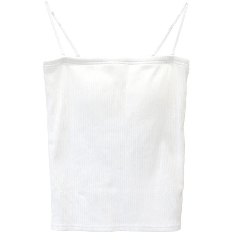 テレコリブカップ付ベアキャミソール | FUNNY COMPANY＋  | 詳細画像28 