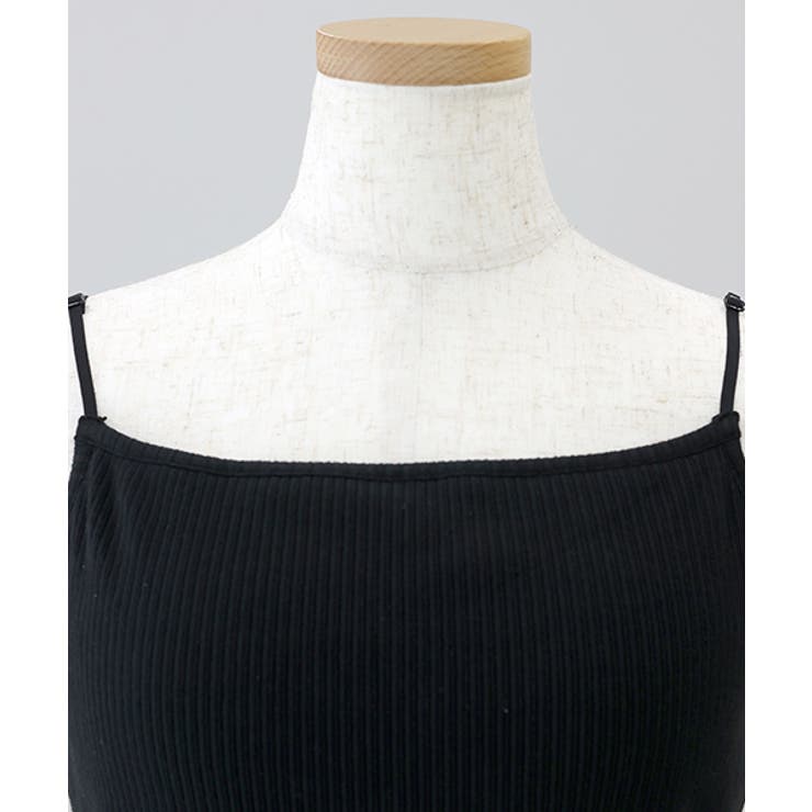 テレコリブカップ付キャミソール | FUNNY COMPANY＋  | 詳細画像21 