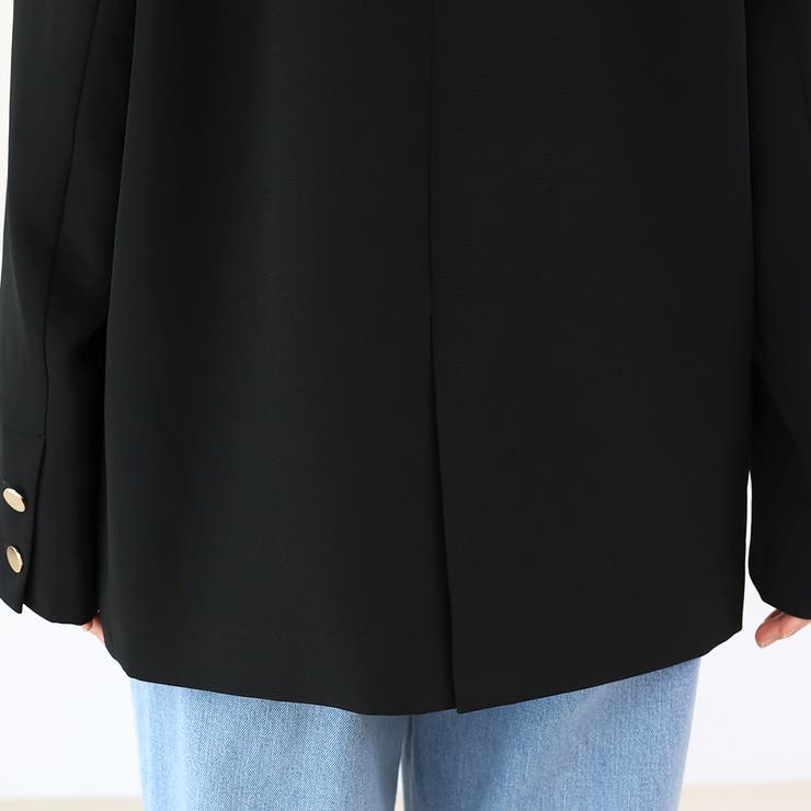 選べるボタンテーラードダブルジャケット | FUNNY COMPANY＋  | 詳細画像24 