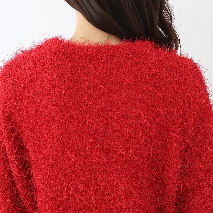 フェザーヤーンクルーネックニットプルオーバー | FUNNY COMPANY＋  | 詳細画像22 