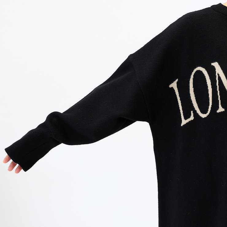 2WAYジャガードロゴニットワンピース | FUNNY COMPANY＋  | 詳細画像23 