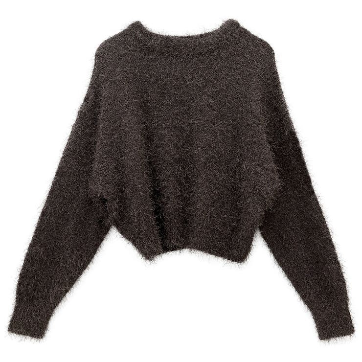 フェザーヤーンクルーネックニットプルオーバー | FUNNY COMPANY＋  | 詳細画像25 