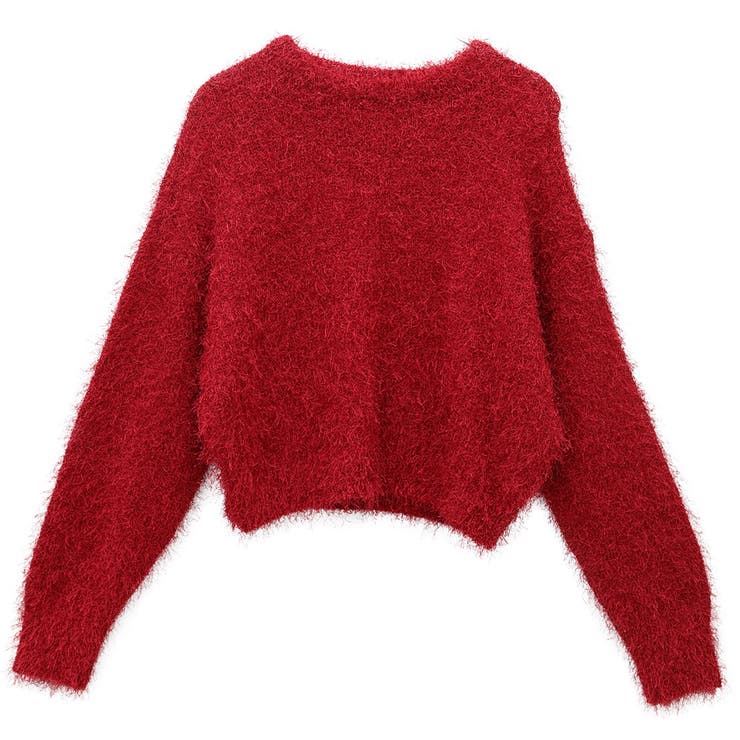 フェザーヤーンクルーネックニットプルオーバー | FUNNY COMPANY＋  | 詳細画像27 