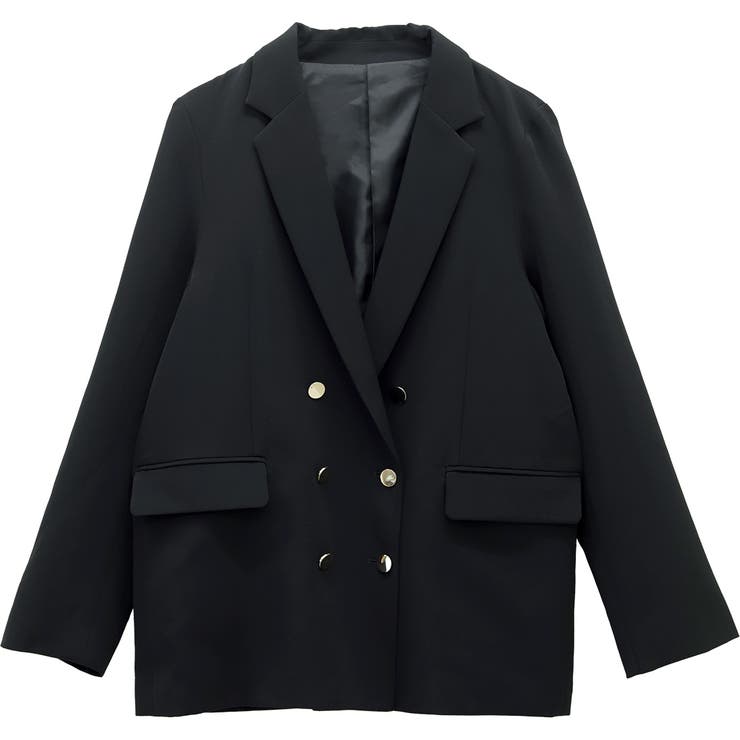 選べるボタンテーラードダブルジャケット | FUNNY COMPANY＋  | 詳細画像25 