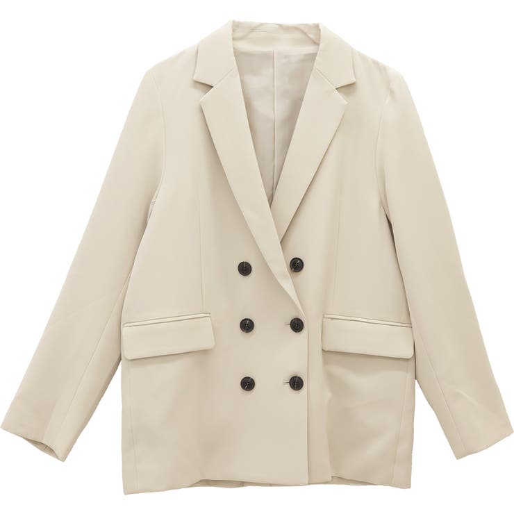 選べるボタンテーラードダブルジャケット | FUNNY COMPANY＋  | 詳細画像28 