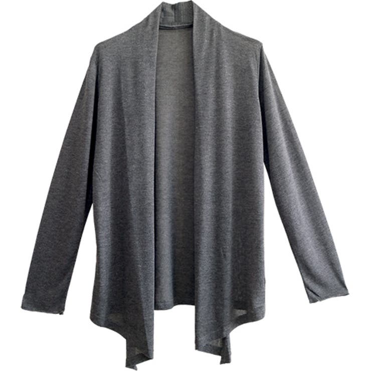 スリムストレッチメッシュドレープカーディガン | FUNNY COMPANY＋  | 詳細画像26 