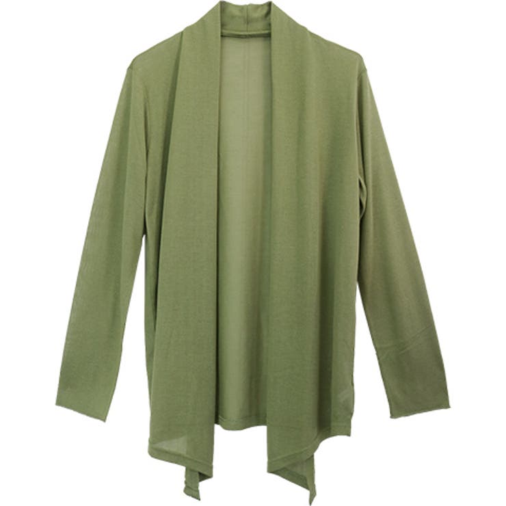 スリムストレッチメッシュドレープカーディガン | FUNNY COMPANY＋  | 詳細画像30 