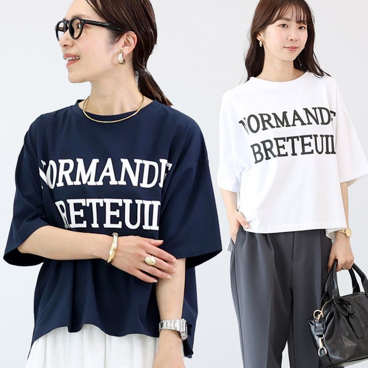 接触冷感サイドスリットロゴプルオーバー | FUNNY COMPANY＋  | 詳細画像6 