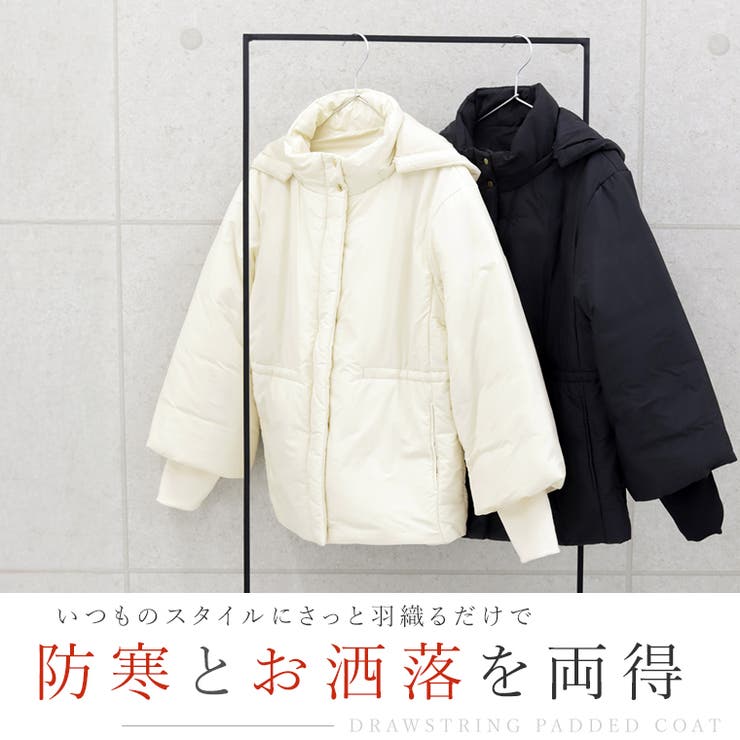 ドロスト中綿パデットコート | FUNNY COMPANY＋  | 詳細画像2 
