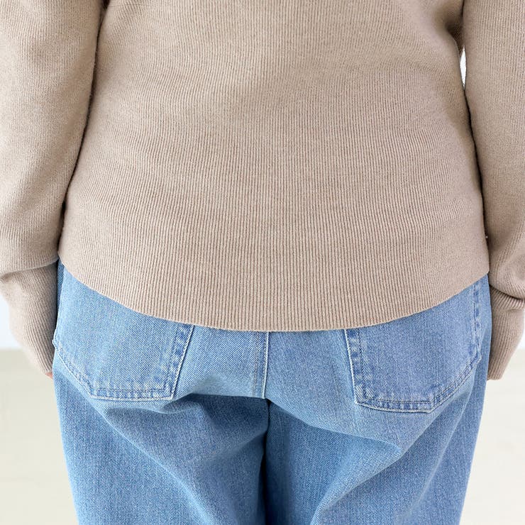 ホールガーメントリブタートルニットプルオーバー | FUNNY COMPANY＋  | 詳細画像23 