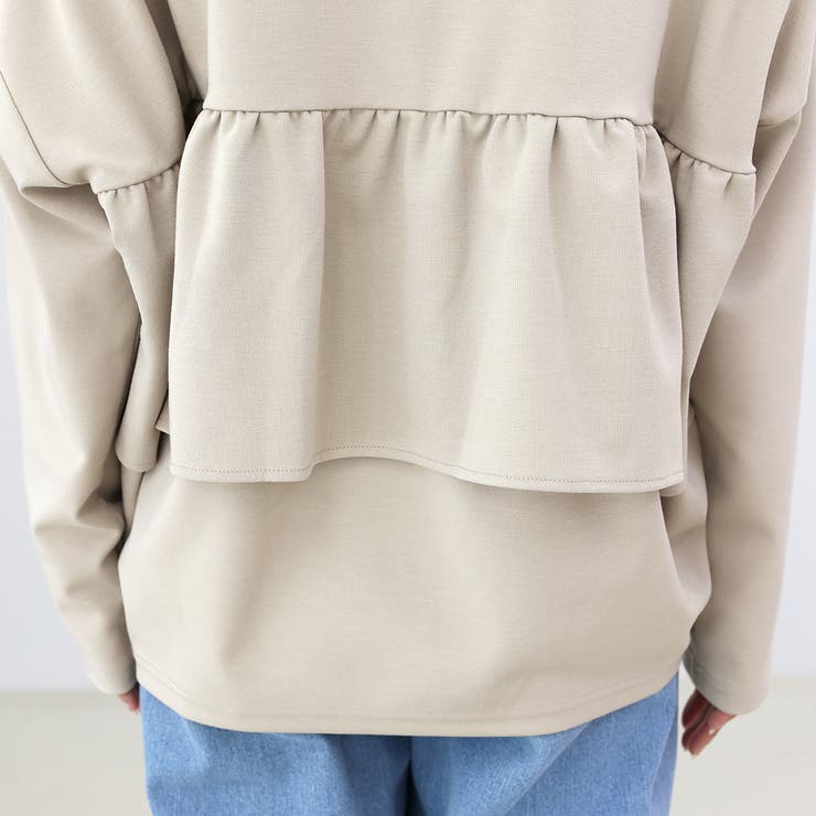 ポンチバックフリルコクーンプルオーバー | FUNNY COMPANY＋  | 詳細画像24 