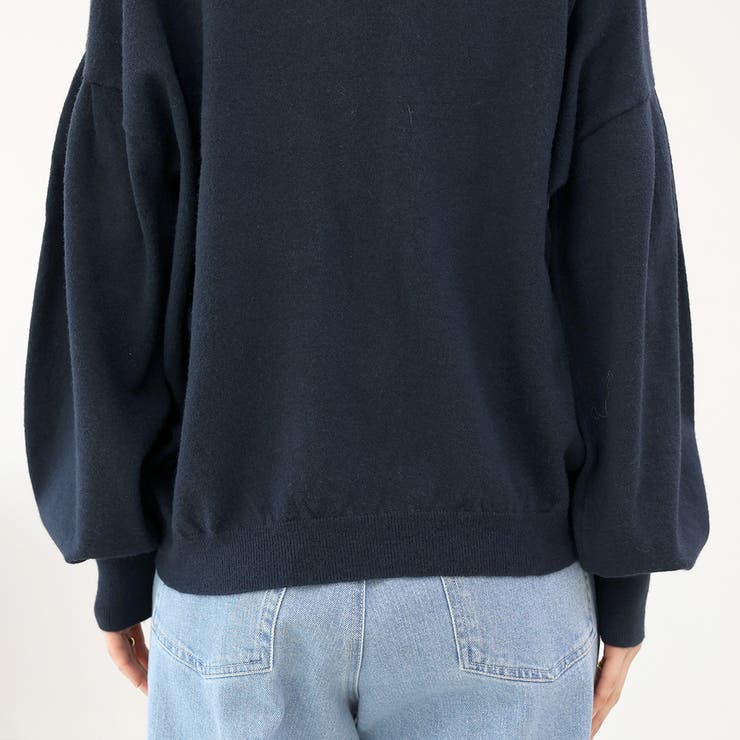 アンチピリング襟パールニットプルオーバー | FUNNY COMPANY＋  | 詳細画像24 