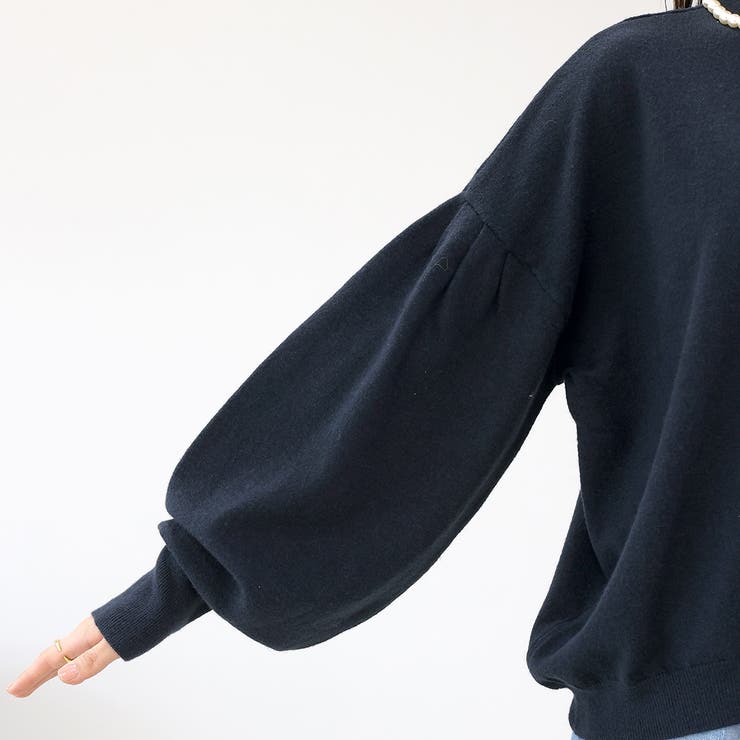 アンチピリング襟パールニットプルオーバー | FUNNY COMPANY＋  | 詳細画像23 