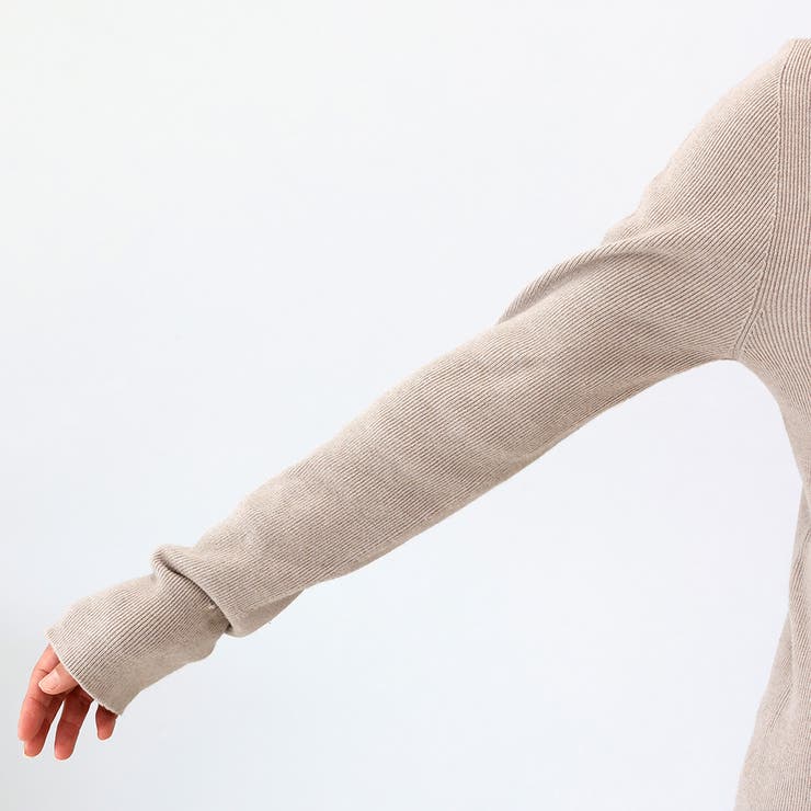 ホールガーメントリブタートルニットプルオーバー | FUNNY COMPANY＋  | 詳細画像22 