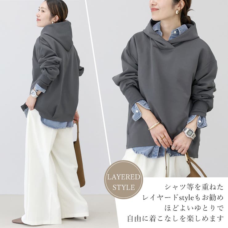 ダンボールサイドベンツパーカー | FUNNY COMPANY＋  | 詳細画像6 