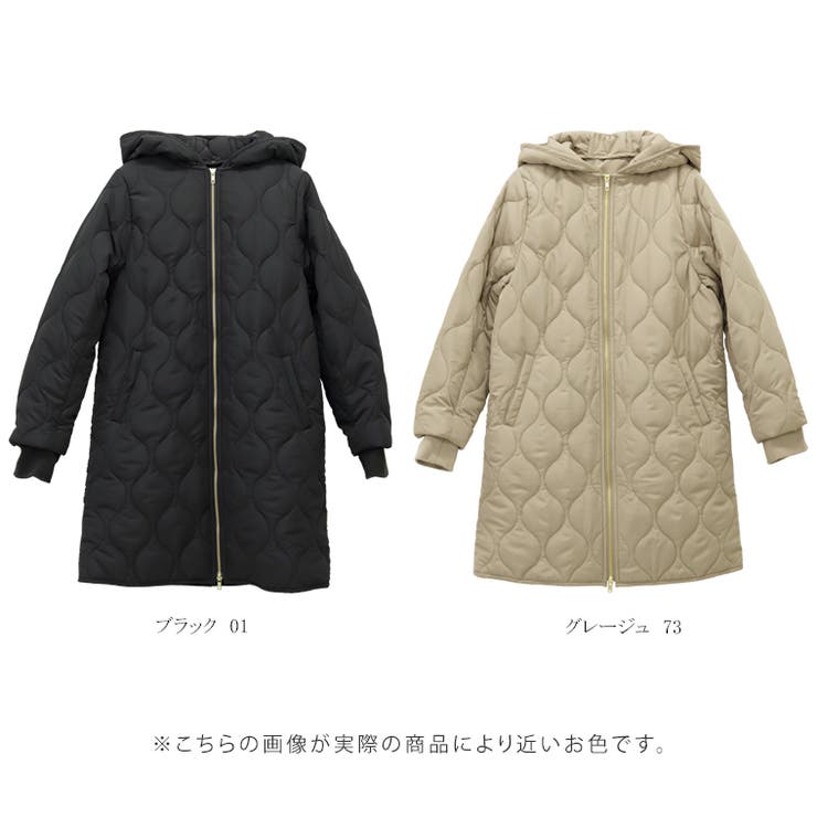 ファーライナー付マルチWAYキルティングコート | FUNNY COMPANY＋  | 詳細画像17 