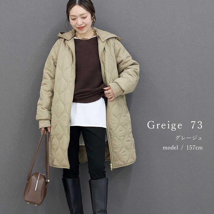 ファーライナー付マルチWAYキルティングコート | FUNNY COMPANY＋  | 詳細画像19 