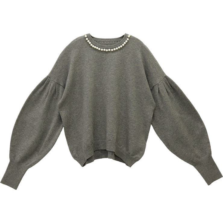 アンチピリング襟パールニットプルオーバー | FUNNY COMPANY＋  | 詳細画像26 