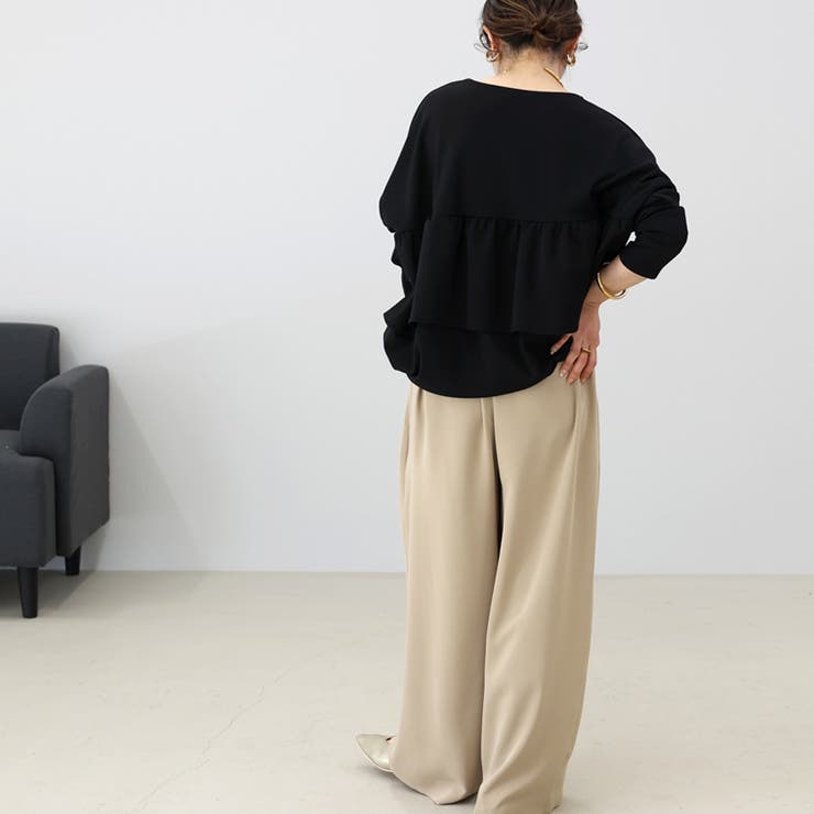 ポンチバックフリルコクーンプルオーバー | FUNNY COMPANY＋  | 詳細画像8 