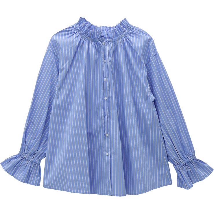 フリルカラーストライプ2WAYブラウス | FUNNY COMPANY＋  | 詳細画像26 