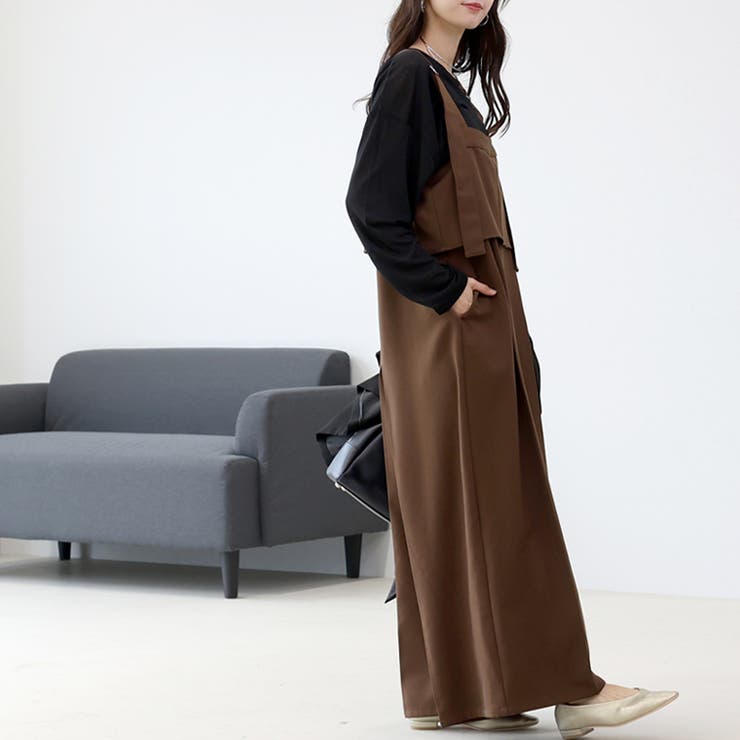 エステルツイルベルト使いサロペット | FUNNY COMPANY＋  | 詳細画像3 