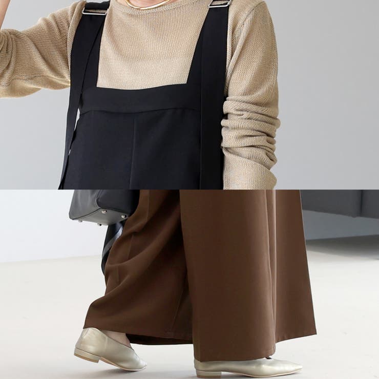 エステルツイルベルト使いサロペット | FUNNY COMPANY＋  | 詳細画像5 