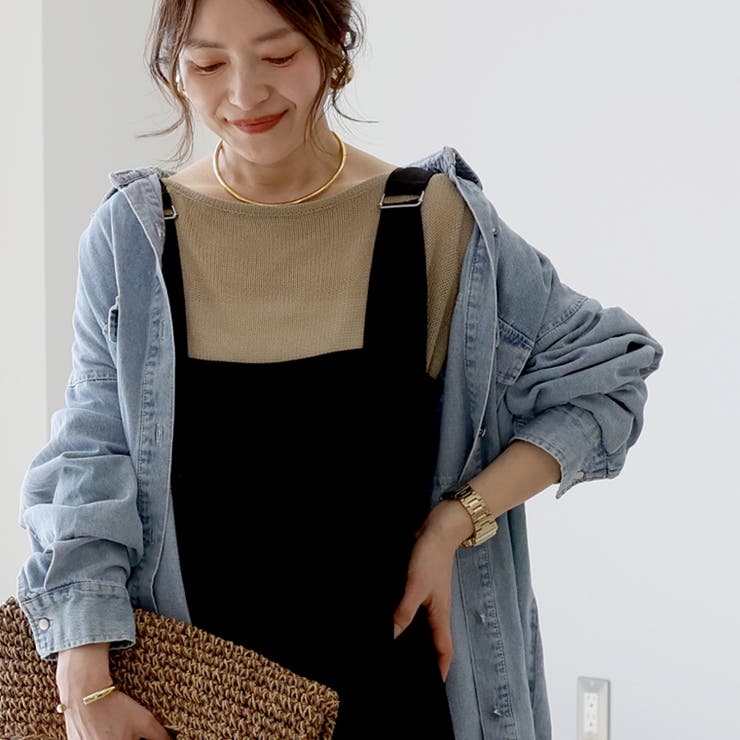 エステルツイルベルト使いサロペット | FUNNY COMPANY＋  | 詳細画像8 