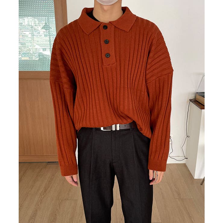 ASCLO(エジュクロ)ASCLO Rib Collar Knit[品番：NWIW0010251]｜3rd